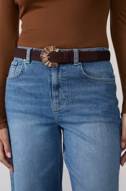 Ceinture en cuir;${refinementColor}