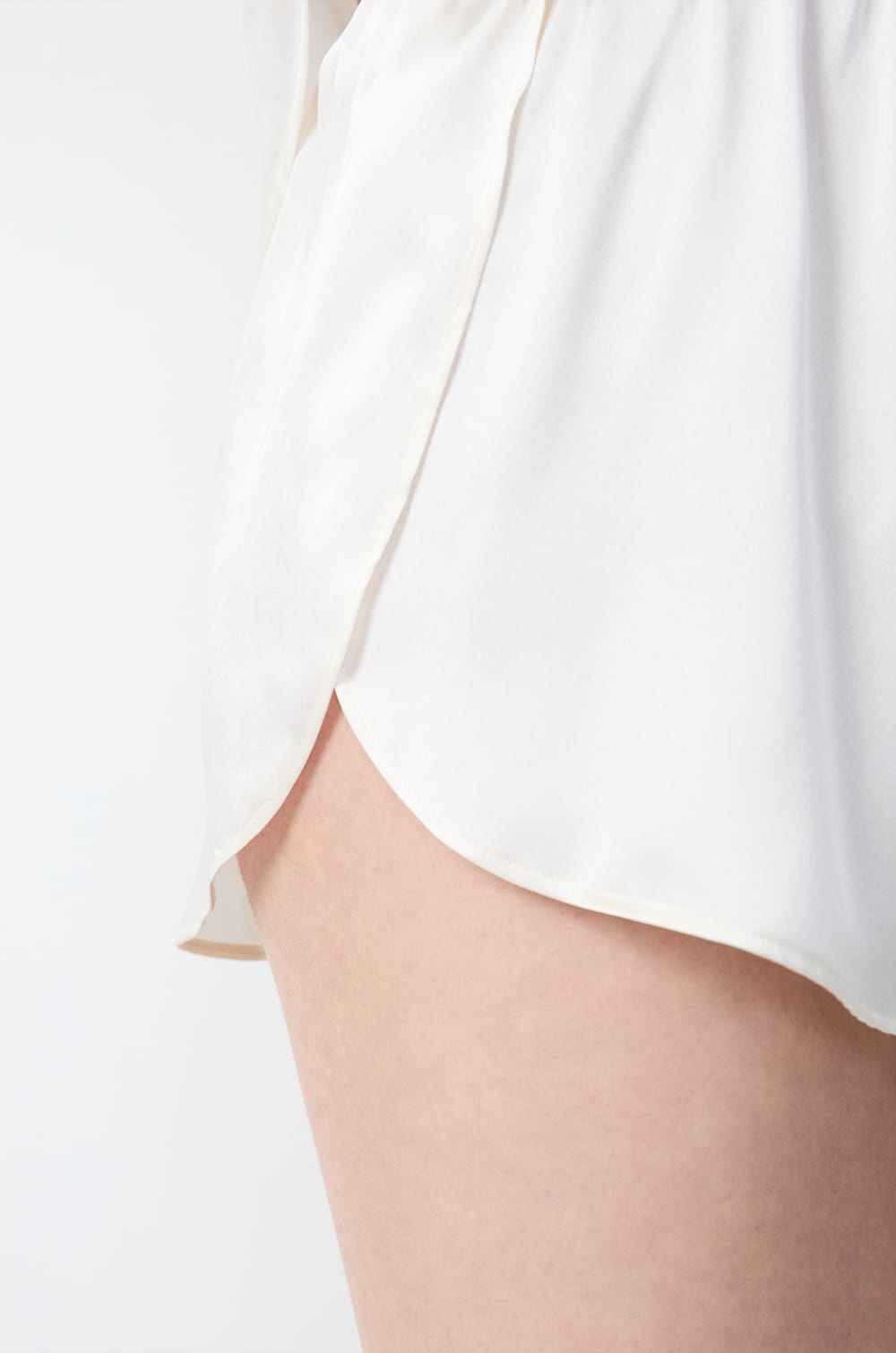 Silk Pyjama Shorts;${refinementColor}