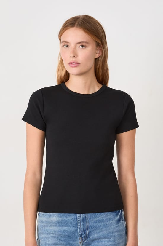 T-shirt manches courtes en coton;${refinementColor}