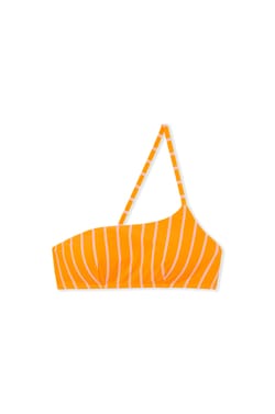 Asymmetric Bikini Top Bralette;${refinementColor}