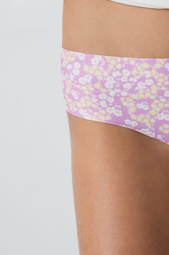 Hipster en microfibre sans coutures imprimé;${refinementColor}