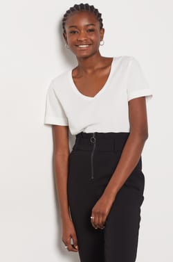 T-shirt manches courtes 100% coton;${refinementColor}