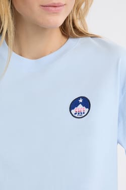 Camiseta de pijama de algodón con estampado;${refinementColor}