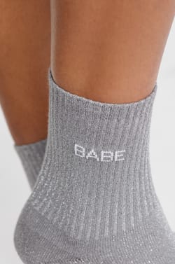 Iridescent Socks with Writing;${refinementColor}