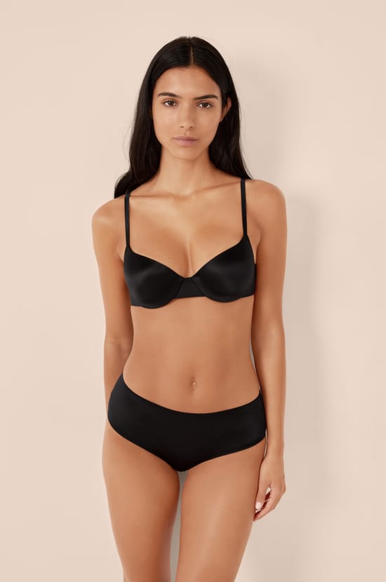 Soutien-gorge N.4 - Le coques fines 2 en 1 satin&eacute;;${refinementColor}