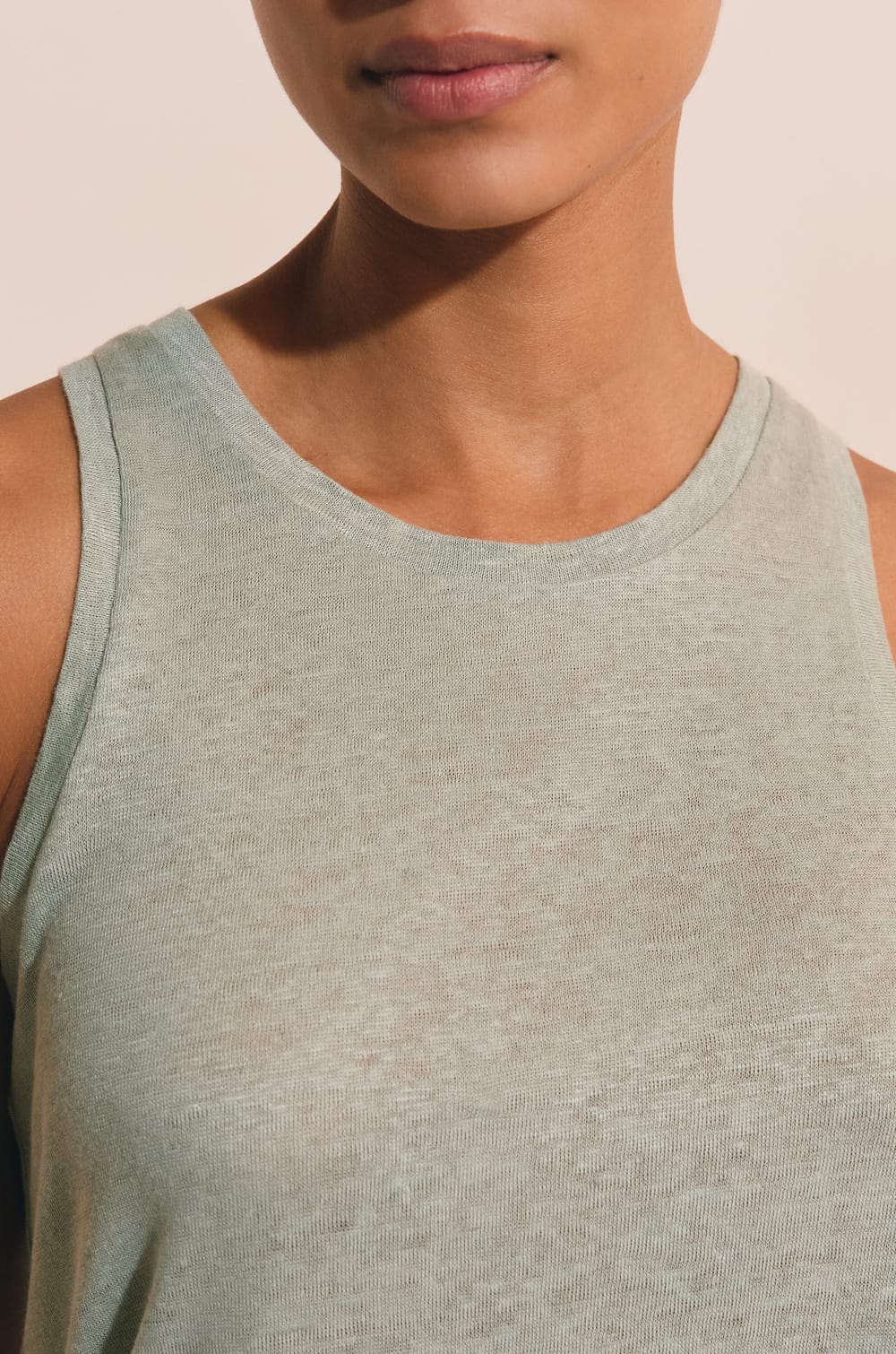 D&eacute;bardeur de pyjama en lin;${refinementColor}