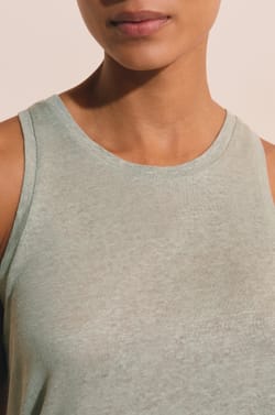 D&eacute;bardeur de pyjama en lin;${refinementColor}