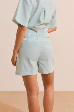 Pyjama Shorts with Cotton;${refinementColor}