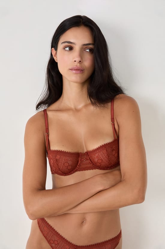 Sujetador N.  9 - Balconnet de encaje;${refinementColor}