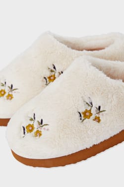 Chaussons mules à motifs;${refinementColor}