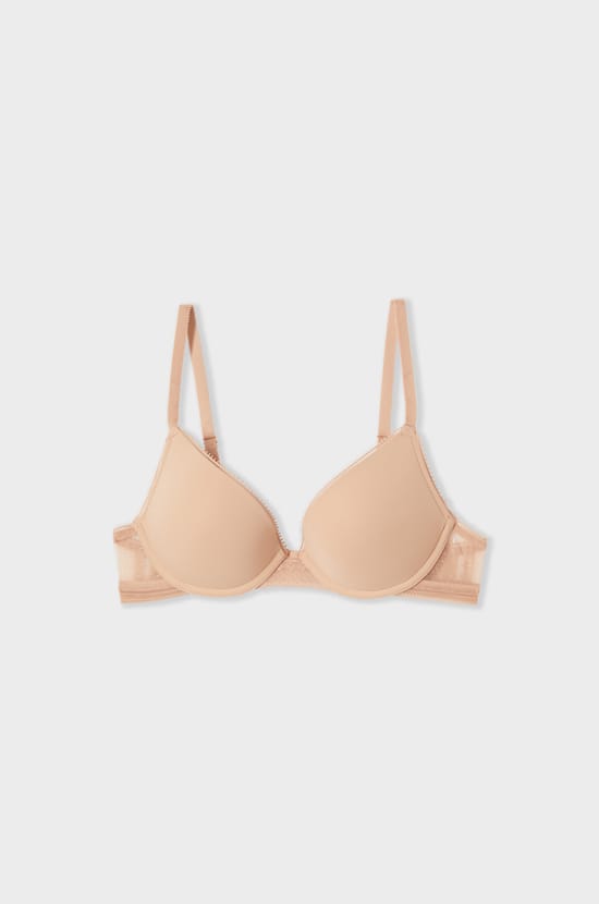Soutien-gorge N.2 - Le push-up plongeant avec d&eacute;tails en dentelle;${refinementColor}