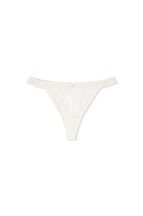 Lace Thong;${refinementColor}