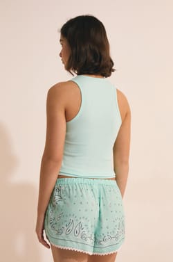 D&eacute;bardeur de pyjama en coton;${refinementColor}