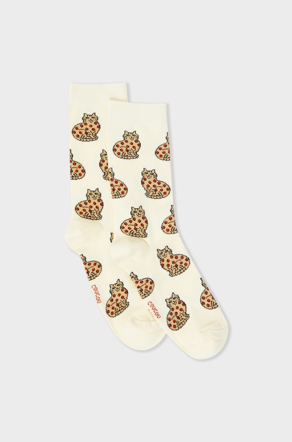 Chaussettes à motifs chats Coucou Suzette;${refinementColor}
