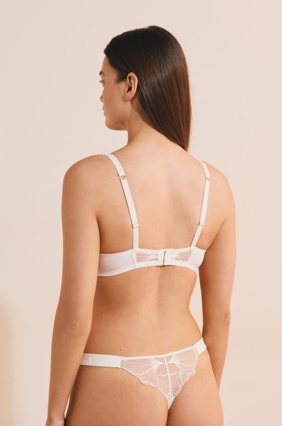 Lace Balconette Bra;${refinementColor}