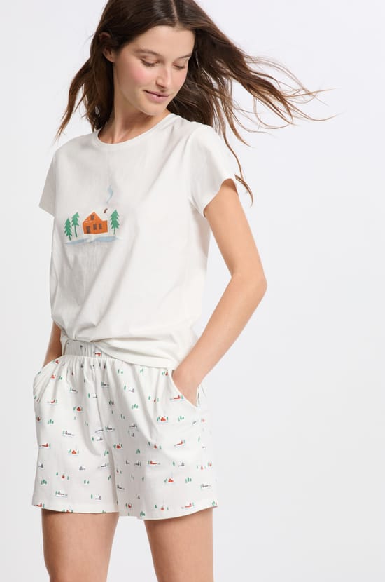 Pyjama 2 pièces en coton;${refinementColor}