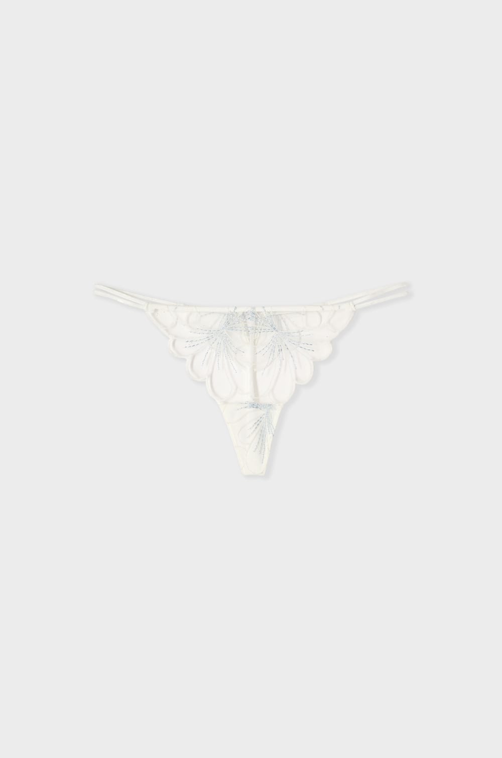 Embroidered Thong;${refinementColor}