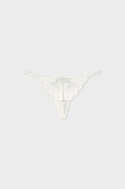 Embroidered Thong;${refinementColor}