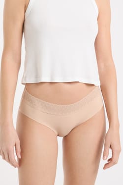 Braga culotte de algod&oacute;n con costura trasera;${refinementColor}