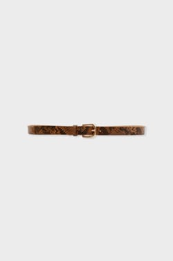 Leren riem met print;${refinementColor}