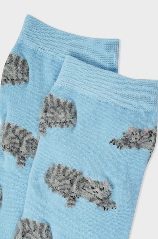 Chaussettes à motifs chats Coucou Suzette;${refinementColor}