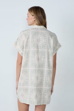 Patterned Nightshirt;${refinementColor}