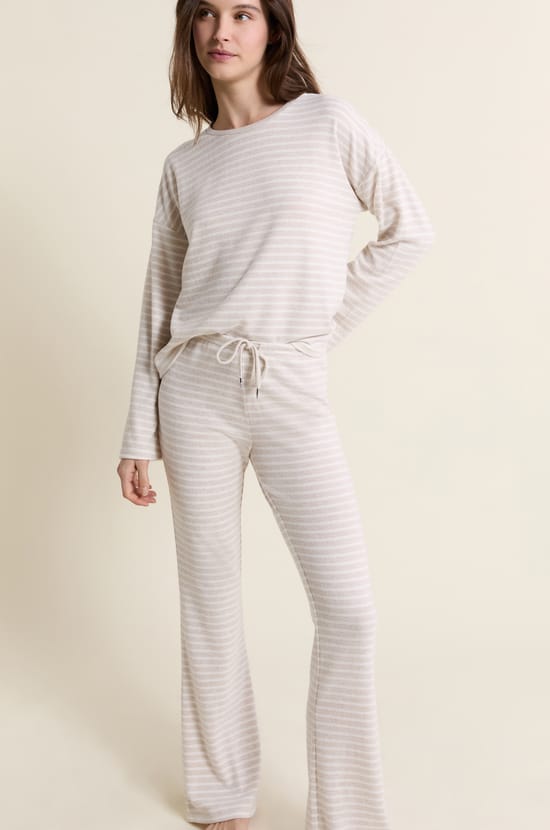 Pantalon de pyjama &agrave; rayures;${refinementColor}