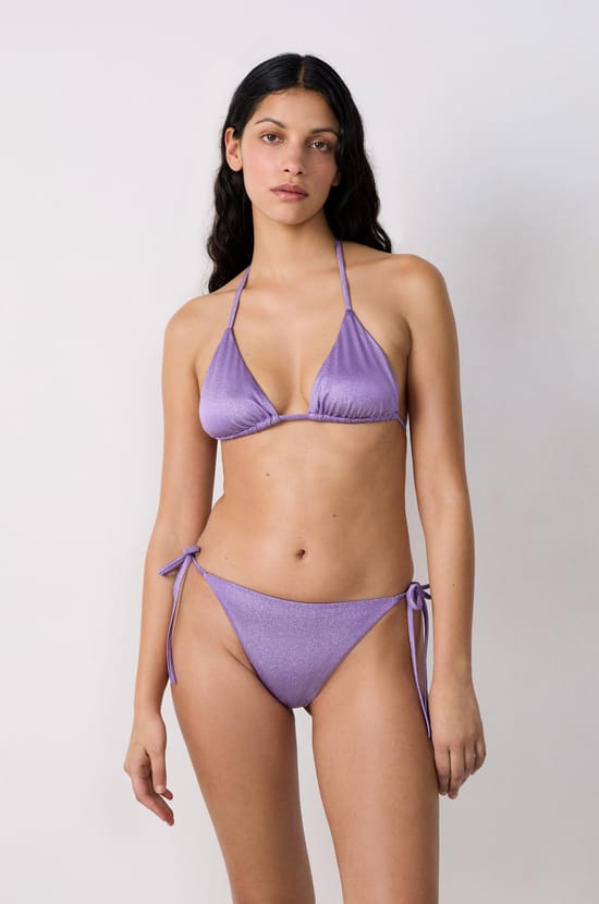 Panty de bikini brasileña brillante;${refinementColor}