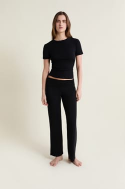 Wide Modal Pyjama Trousers;${refinementColor}