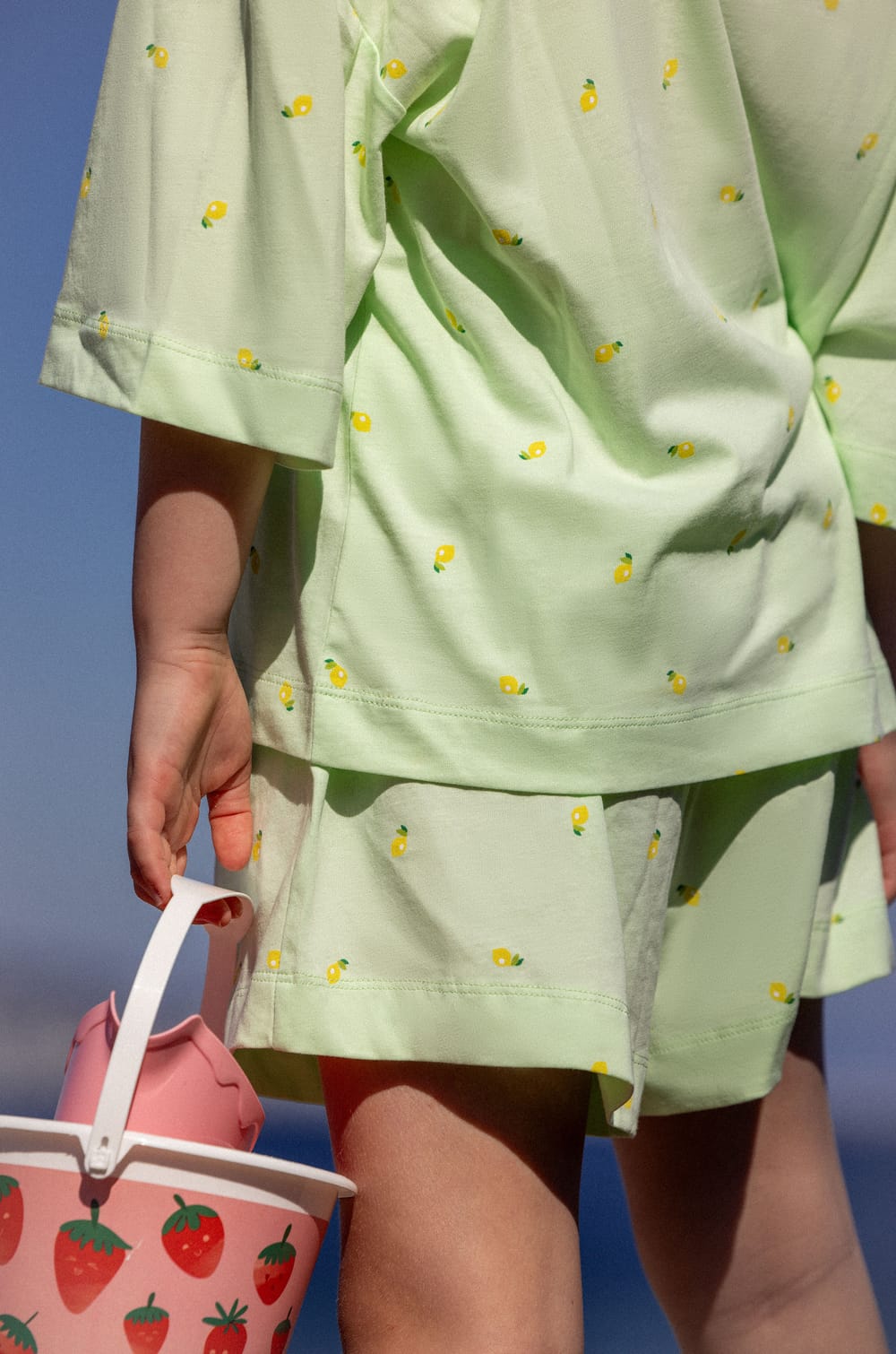 2-Piece Pyjama Set with Pineapple Motifs for Children;${refinementColor}