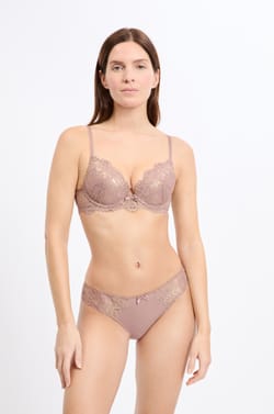 Braga brasile&ntilde;a brillantes de microfibra y encaje;${refinementColor}