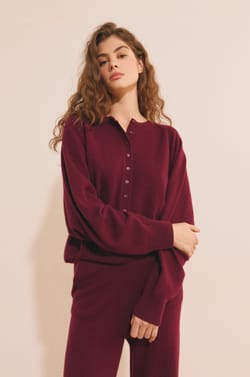 Pull avec boutons 100% cachemire;${refinementColor}