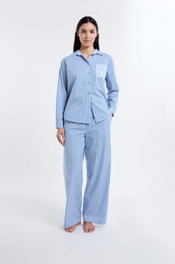 Pantal&oacute;n de pijama a rayas;${refinementColor}