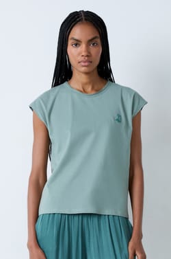 Far-West Club Cotton Short-Sleeved T-shirt;${refinementColor}