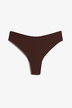 High-leg Tanga in Microfiber;${refinementColor}