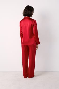 Silk Pyjama Shirt;${refinementColor}