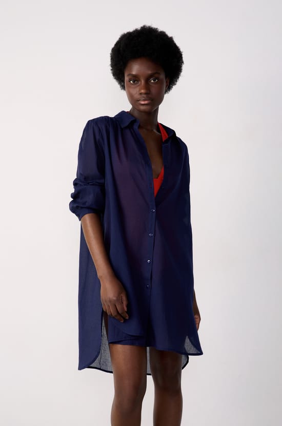 Beach Shirt Dress;${refinementColor}