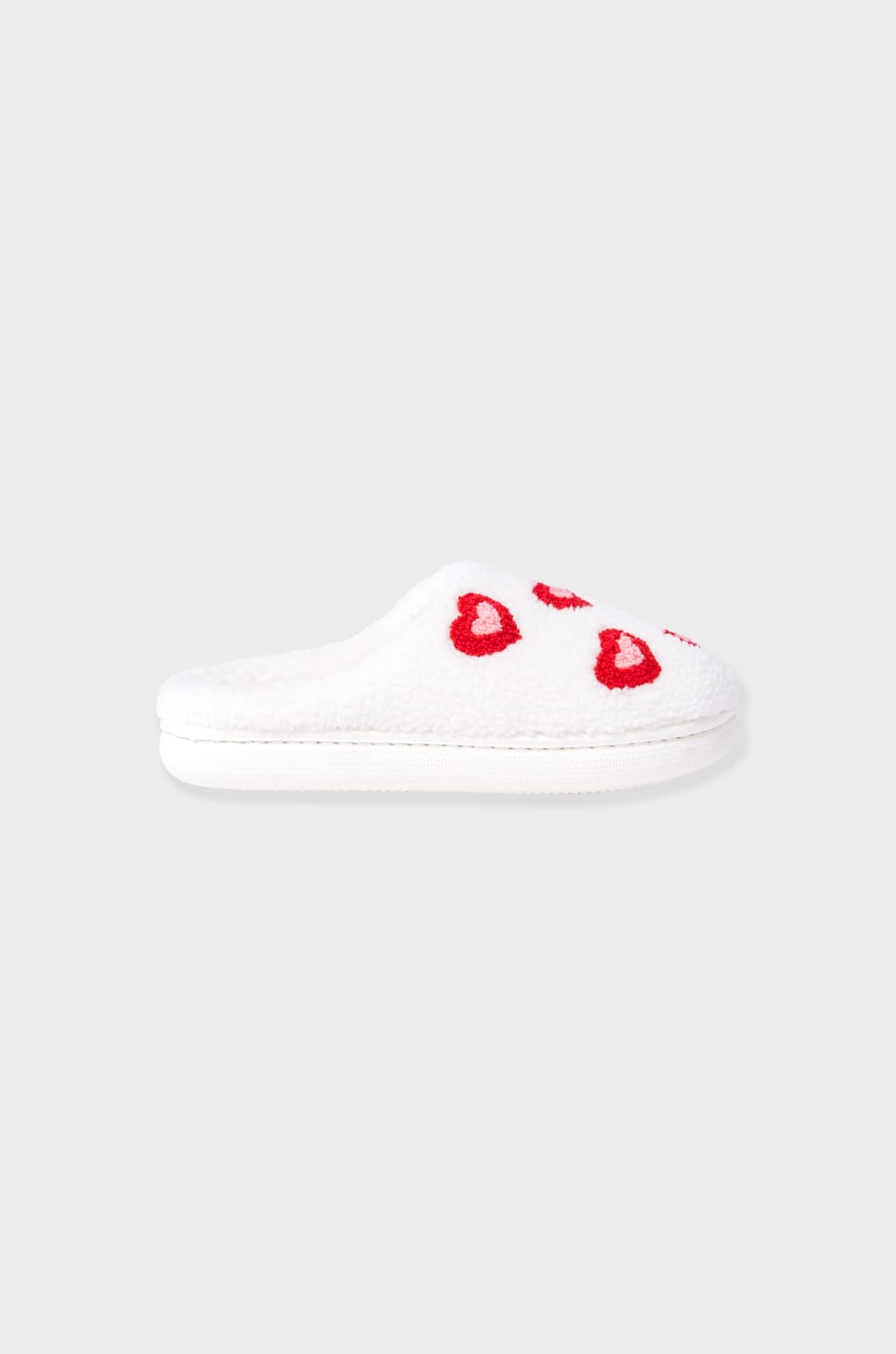 Chaussons à motifs en fausse fourrure;${refinementColor}