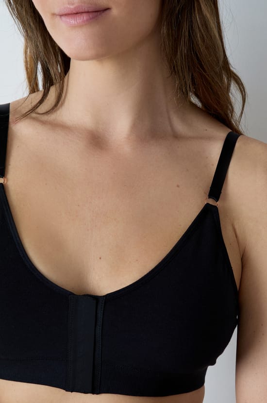 Post-mastectomy Cotton Bralette;${refinementColor}