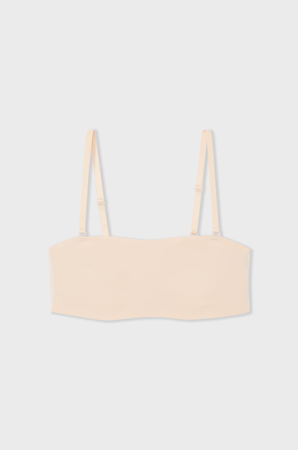Sujetador bandeau de microfibra;${refinementColor}