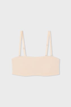 Sujetador bandeau de microfibra;${refinementColor}