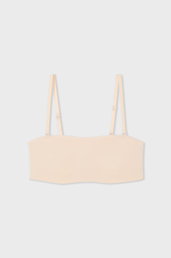 Microfibre Strapless;${refinementColor}