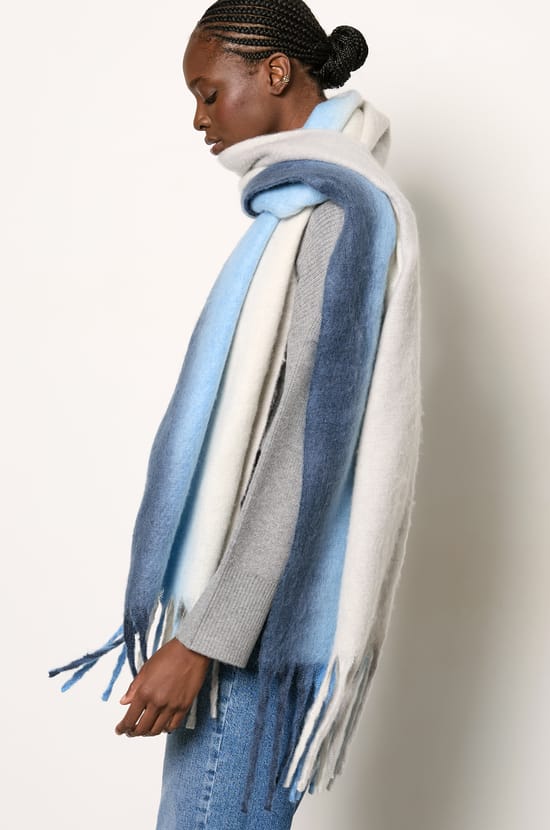 Echarpe à franges;${refinementColor}