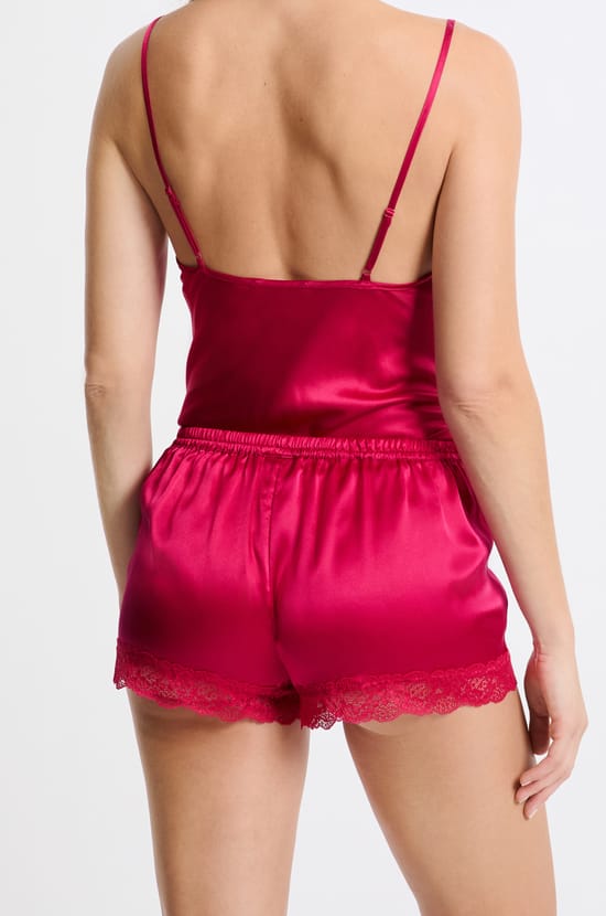 Washable Silk Shorts;${refinementColor}