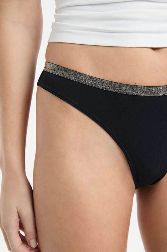 Cotton Thong;${refinementColor}