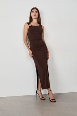 Long Split Dress;${refinementColor}