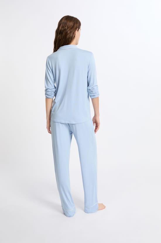 Pyjama 2 pièces manches longues;${refinementColor}