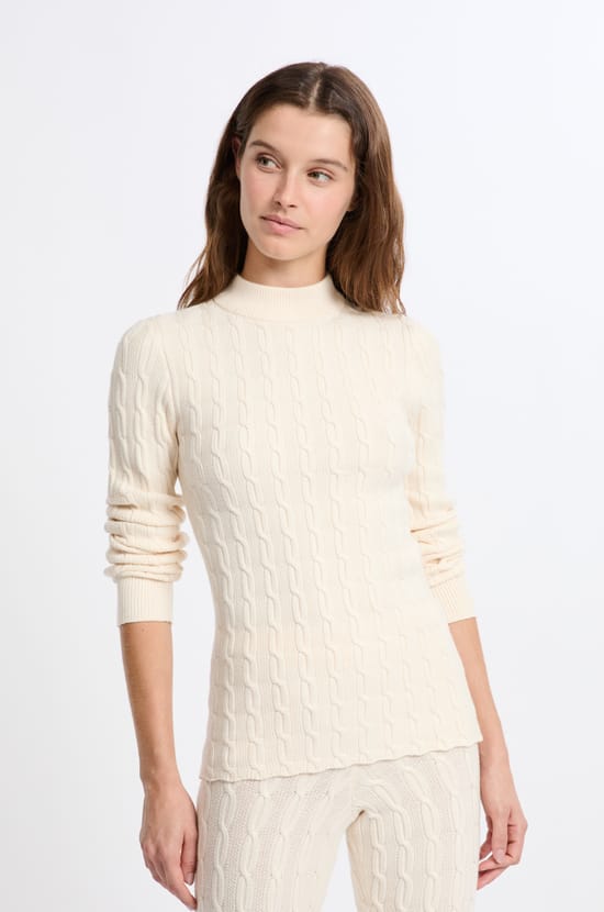 T-shirt de pyjama avec col montant;${refinementColor}