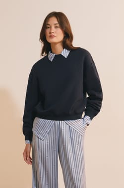 Sweatshirt en coton;${refinementColor}