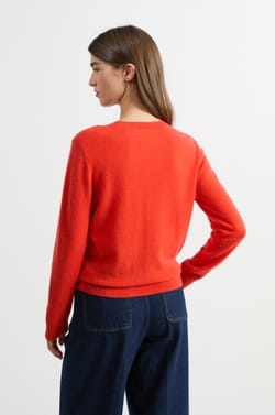 Pull col rond en cachemire;${refinementColor}